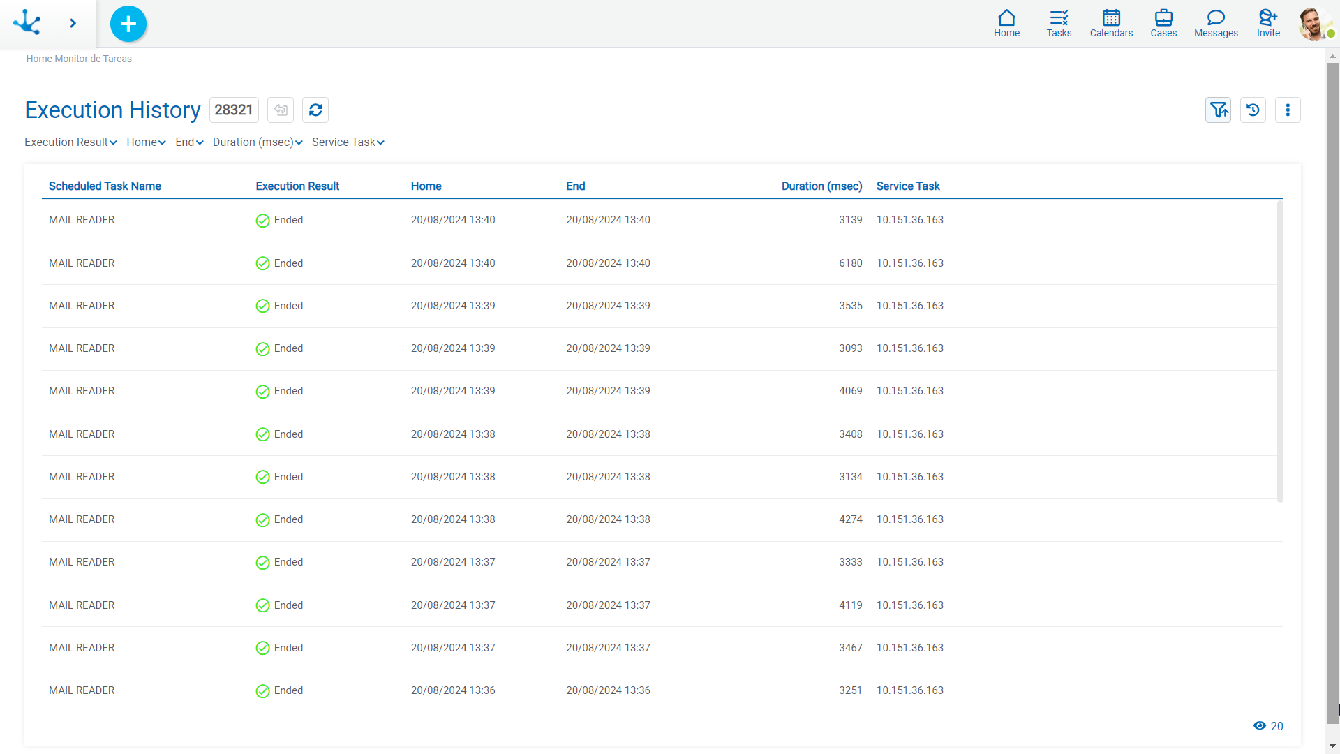 Config-Historial