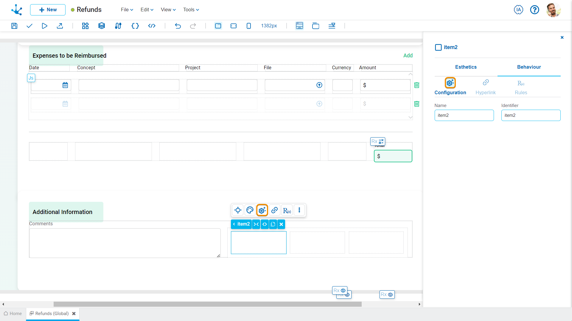 ME-DiseñoItem-Config