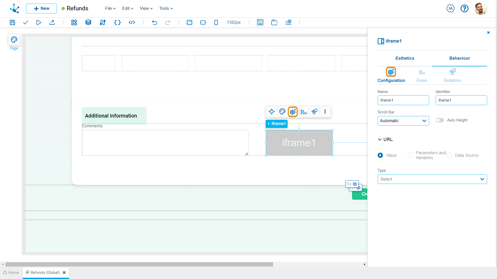 ME-Iframe-Configuracion