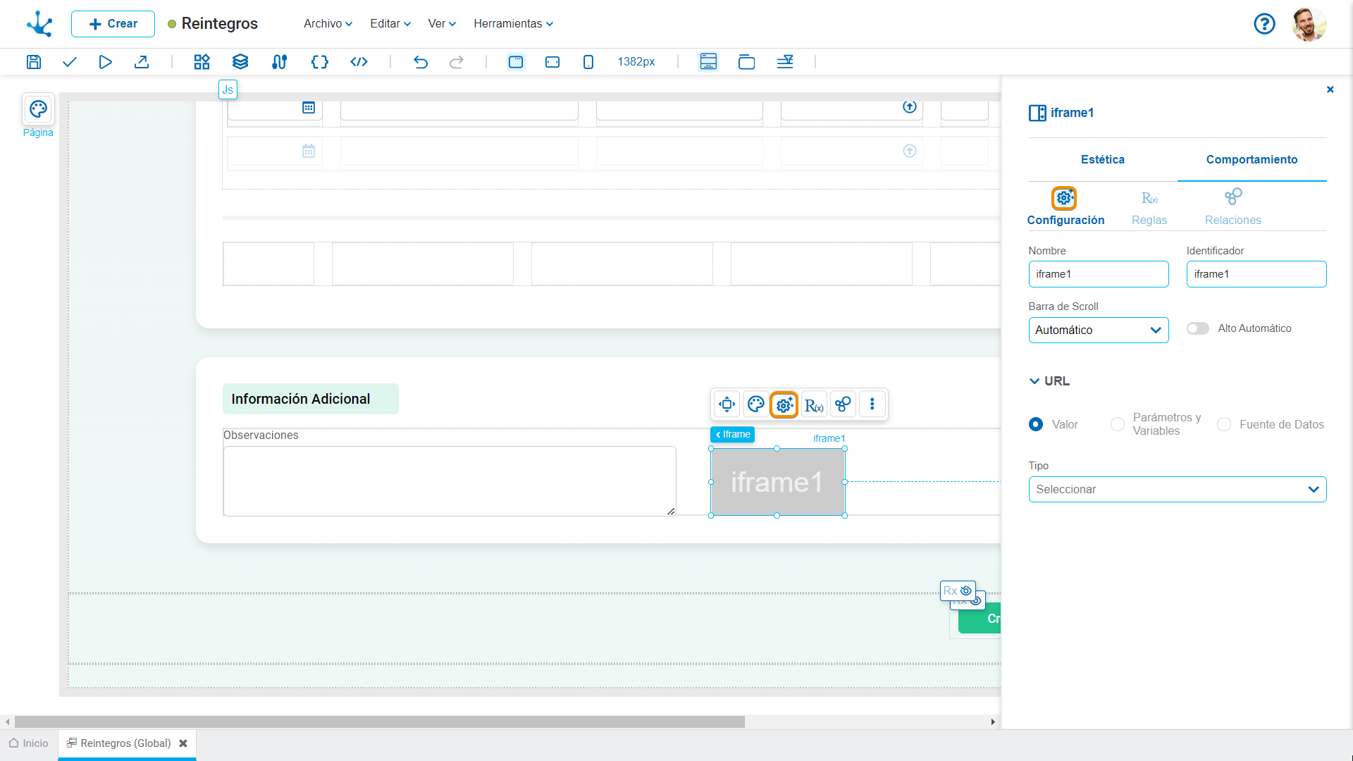 ME-Iframe-Configuracion